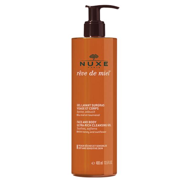 NUXE 欧树 槐花蜜面部和身体特润洁肤凝胶 400ml