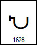 old U+1628 chart image 