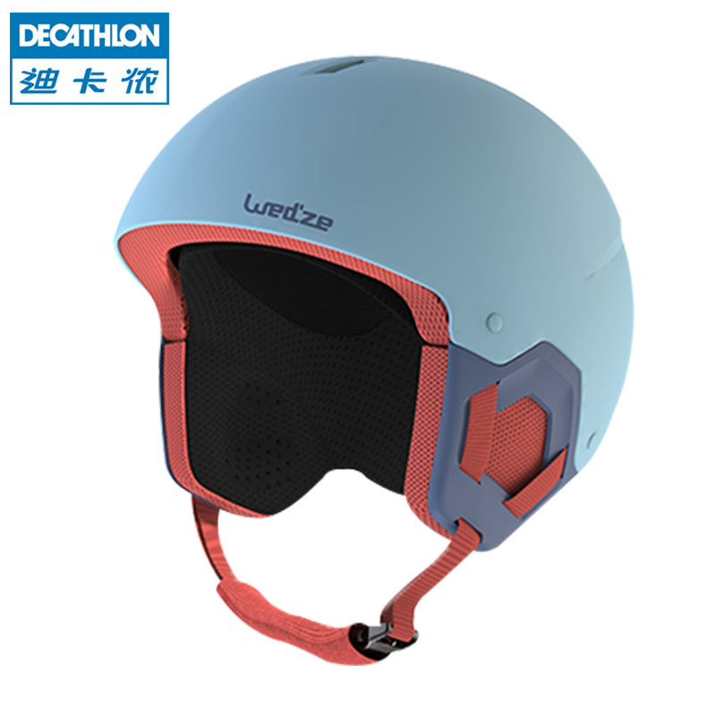 DECATHLON 迪卡侬 滑雪头盔儿童抗冲击透气轻盈男童女童专业滑雪护具 KIDK