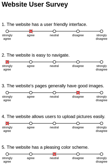 customer satisfaction likert scale example