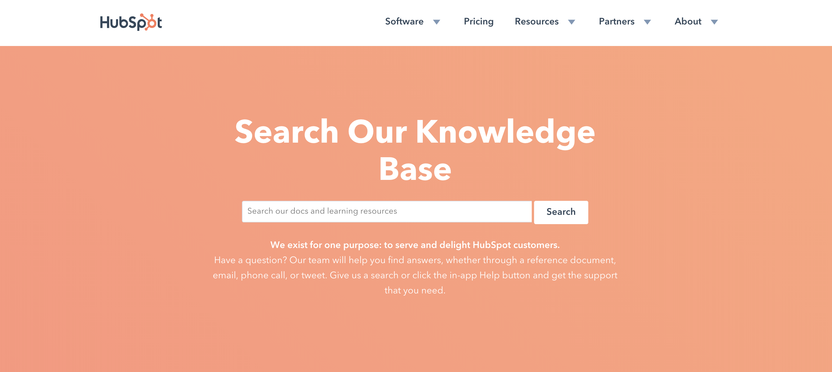 customer satisfaction hubspot knowledge base