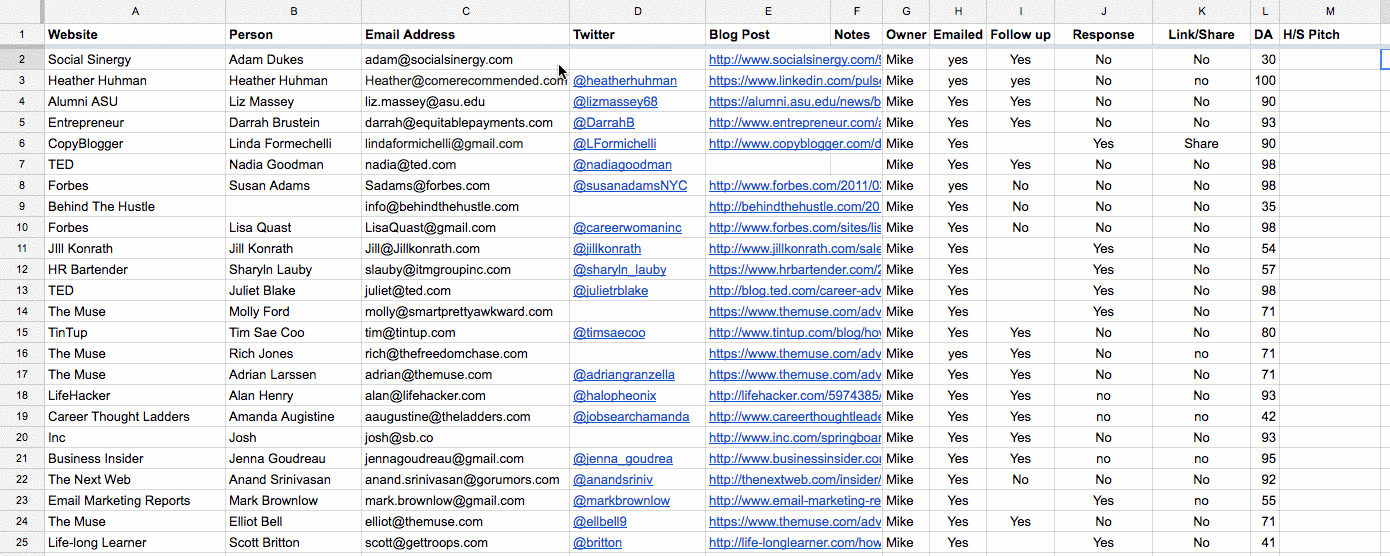 customer-feedback-spreadsheet