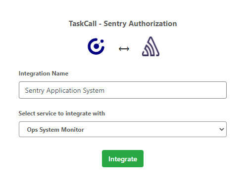 Sentry Integration Step 3