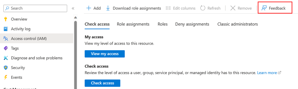 Figure 11: Provide feedback