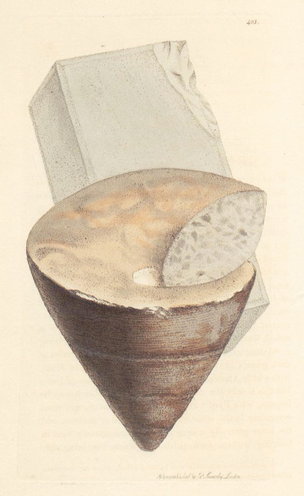 Illustration of minerals by Sowerby