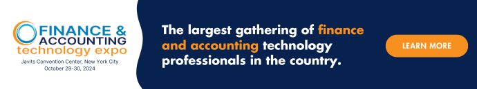 Finance & Accounting Technology Expo at Javits Convention Center, New York City, October 29-30, 2024.