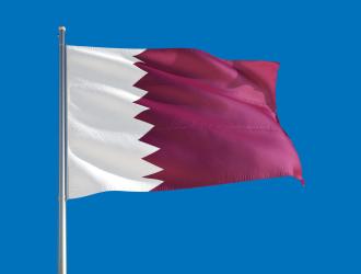 Flag Qatar