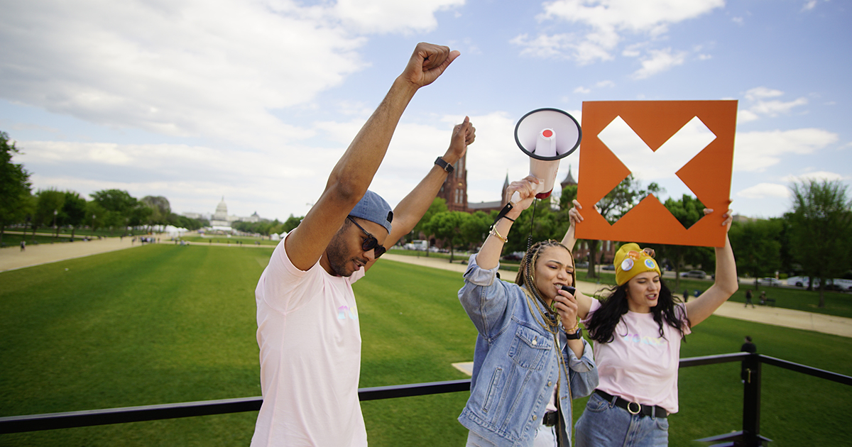 Youth Activists on the National Mall