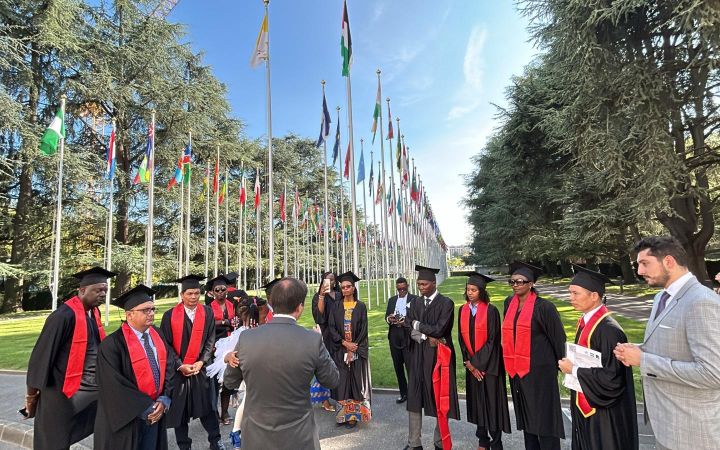 UNITAR and Empower School of Health Host Graduation for 132 Students from 28 Countries. 