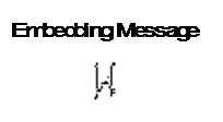 embedding message in audio signal