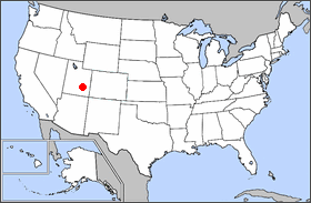 Location of Canyonlands National Park