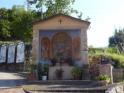 Valle San Felice, votive chapel, 2020