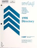 Thumbnail for File:National Voluntary Laboratory Accreditation Program 1998 directory (IA nationalvoluntar810whit 5).pdf