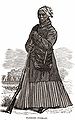 Woodcut of Tubman in Civil War clothing