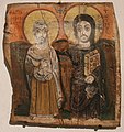 Icon of Christ and Menas