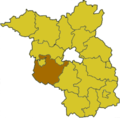 Der Landkreis in Brandenburg; The district in Brandenburg