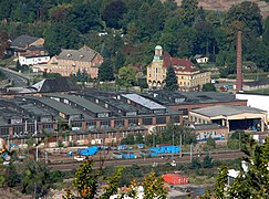 20080926100DR Freital Döhlen Windbergarena Rathaus Döhlen.jpg