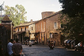 Part in Rome which is open to public traffic