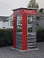 Old Norwegian phone booth (manufactured 1933-1972)