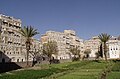 Vegetable garden in the old city