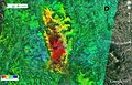 earthquake 30 Oct. 2016, ground sinking down to 60 cm deeper