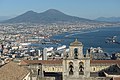 Naples and the Volcano Vesuvius