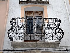 Balcó al carrer Major de Castell de Castells.JPG