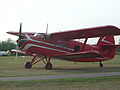 The private red Antonov An-2 in Germany