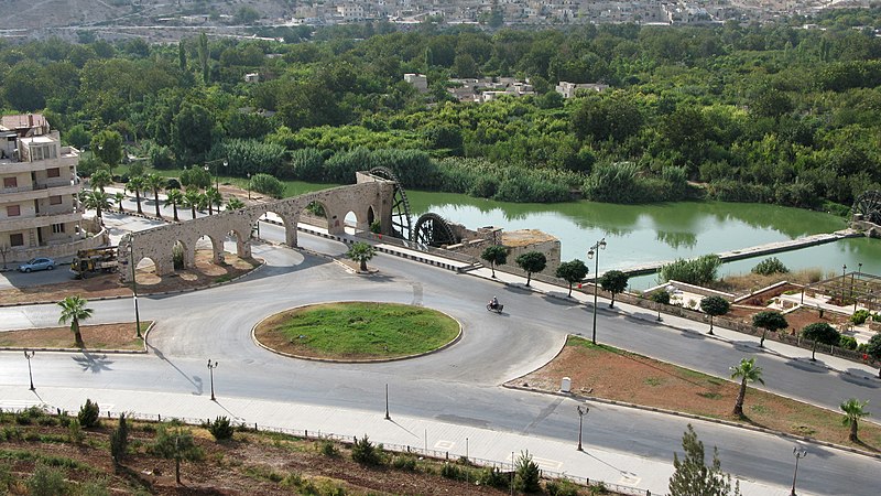 File:Hama, Orontes River, Syria.jpg