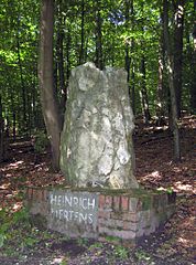 Heinrich-Mertens Gedenkstein Krefeld- Hülserberg