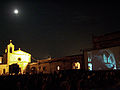 Main square during "Cinema di Frontiera" festival