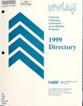 Thumbnail for File:National Voluntary Laboratory Accreditation Program 1999 directory (IA nationalvoluntar810whit 6).pdf