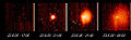 outburst of comet Tempel 1 between June 22 and 23, 2005