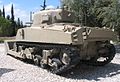 M4(105) with dozer blade in Yad la-Shiryon Museum, Israel.