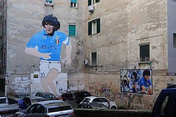 Typical street of Naples