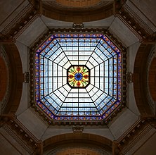 Indiana State Capitol dome.