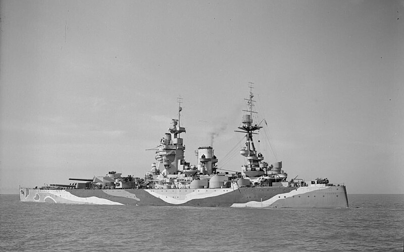 File:HMS Rodney after refitting at Liverpool.jpg