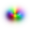 Orbital cloud with actual probability density distribution.