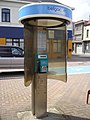 A modern Belgian phone automat