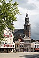 Market square with city hall and the Sint-Jan