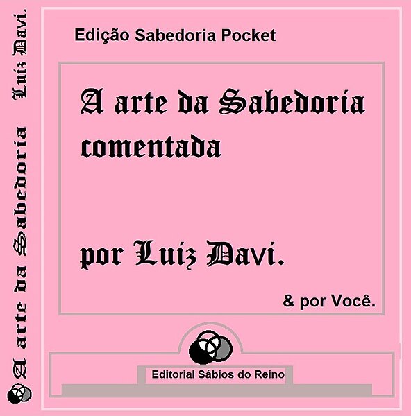 File:A ARTE DE SABEDORIA comentada por Luiz Davi.jpg