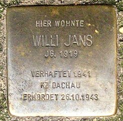 Stolperstein Prinz- Ferdinand Str. 5, Krefeld