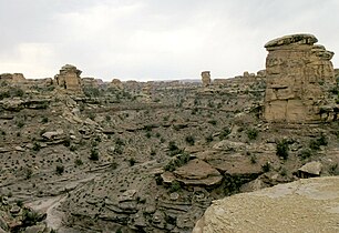 View from Big Spring Canyon overlook