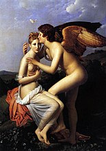 Psyché et l'Amour by François Gérard (1790s).