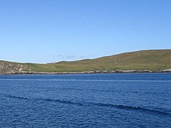 Shore at Leva Neap from Whalsay ferry - geograph.org.uk - 533460.jpg