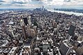 View of Lower Manhattan from Empire State Building