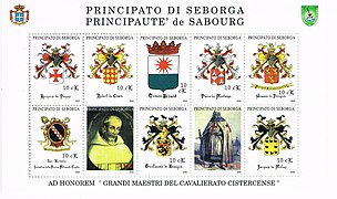 Seborgan stamps