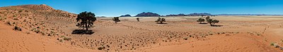 Thumbnail for File:Duna Elim, Sossusvlei, Namibia, 2018-08-06, DD 165-162 PAN.jpg