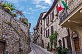 Spello, street view