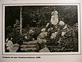 Postcard of the first bust of Anton Chekhov in Badenweiler, 1908